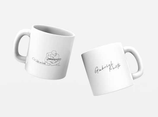 Caneca Café com Hortelã - Ilustrado