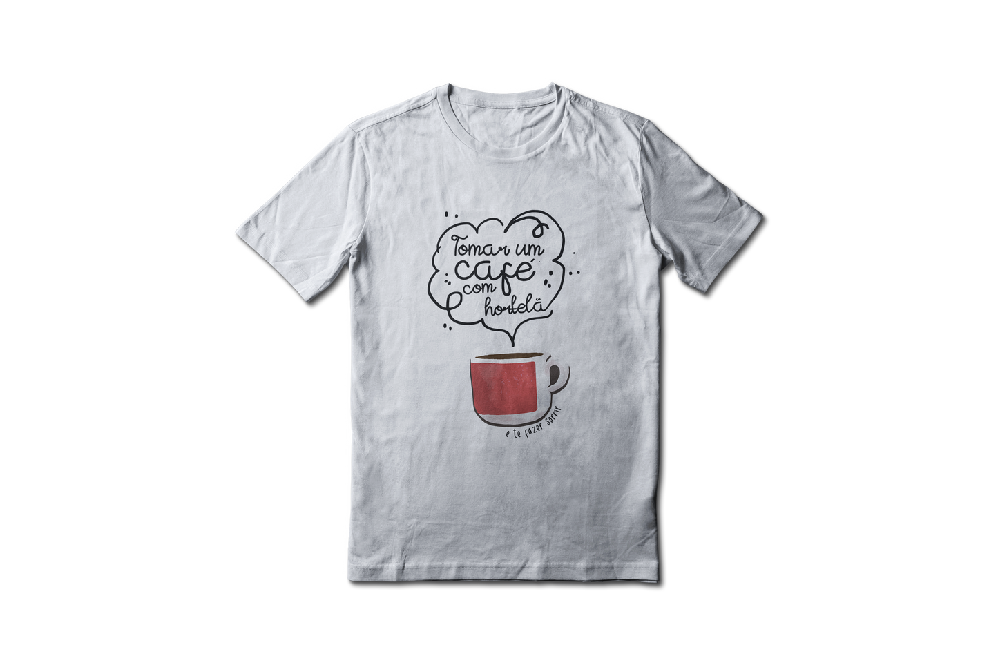 Camiseta Café com Hortelã - Quote