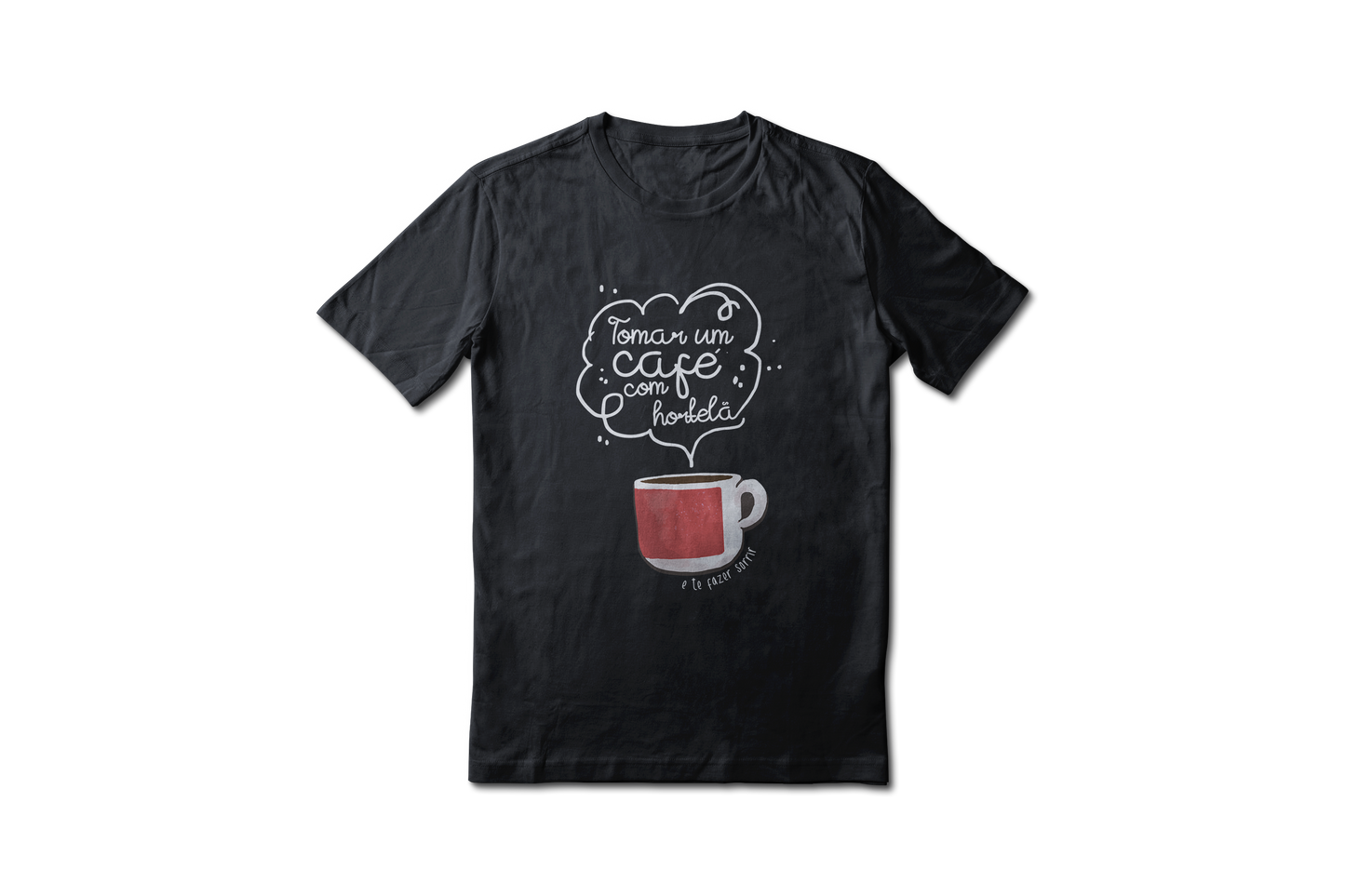 Camiseta Café com Hortelã - Quote